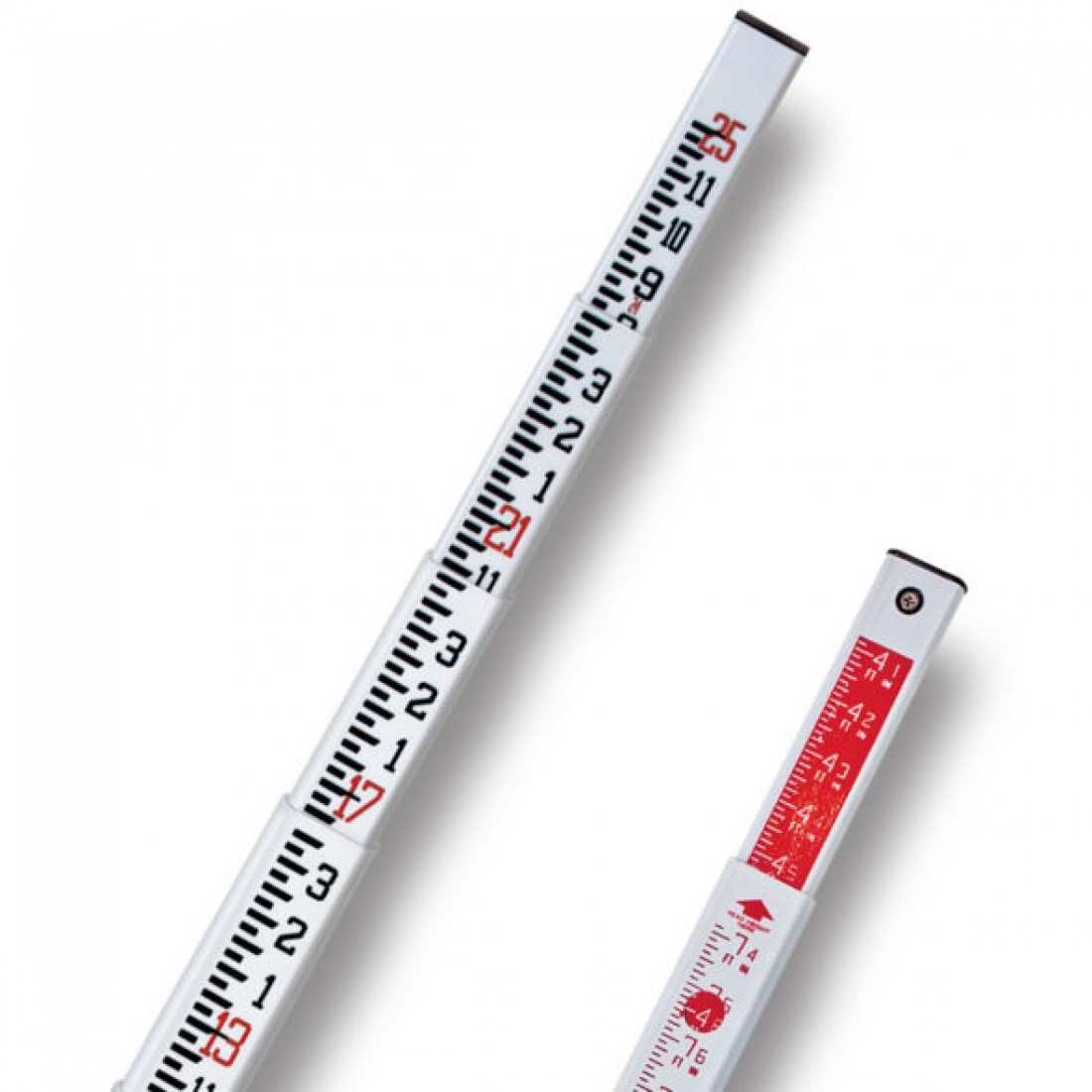 25' Surveyor's Fiberglass Leveling Rod (SVRType), Inches